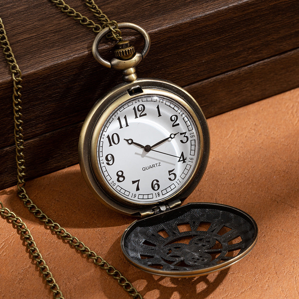 Orologio da tasca bronzo traforato