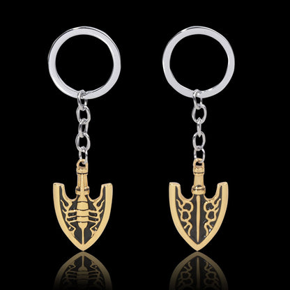 Collana portachiavi oro