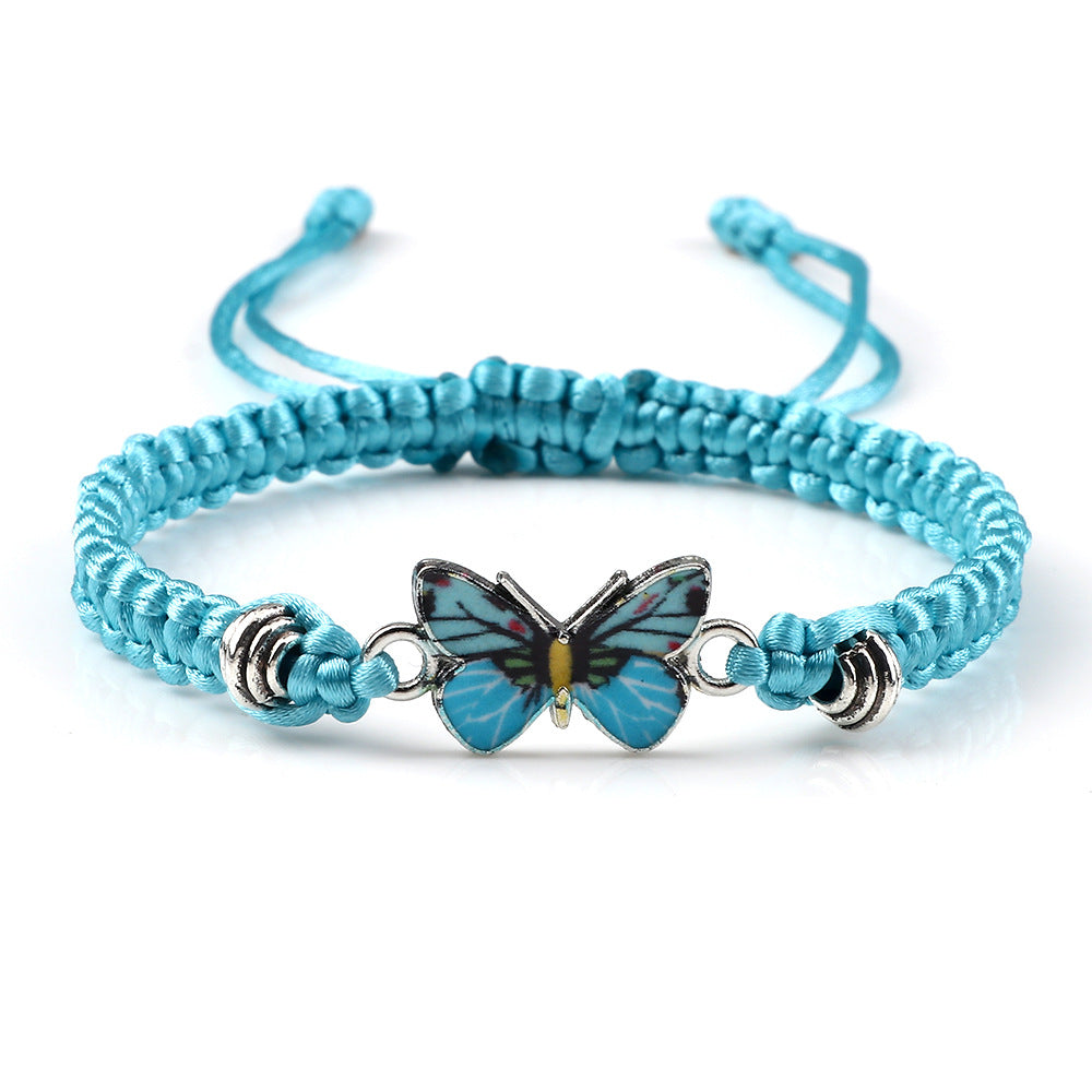 Bracciale Intrecciato Farfalla