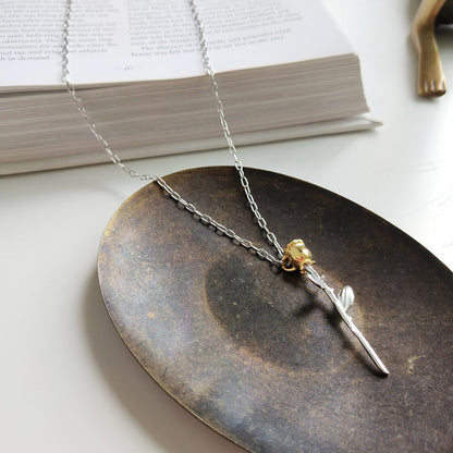 Collana argento piccolo principe