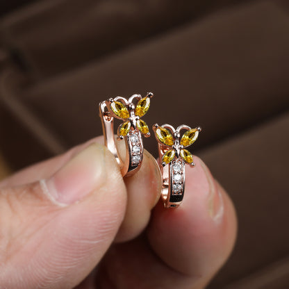Anello fiocco cristallo