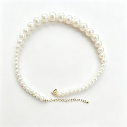 Collana Francese Perle Finte