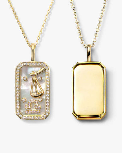 Collana zodiaco con diamanti