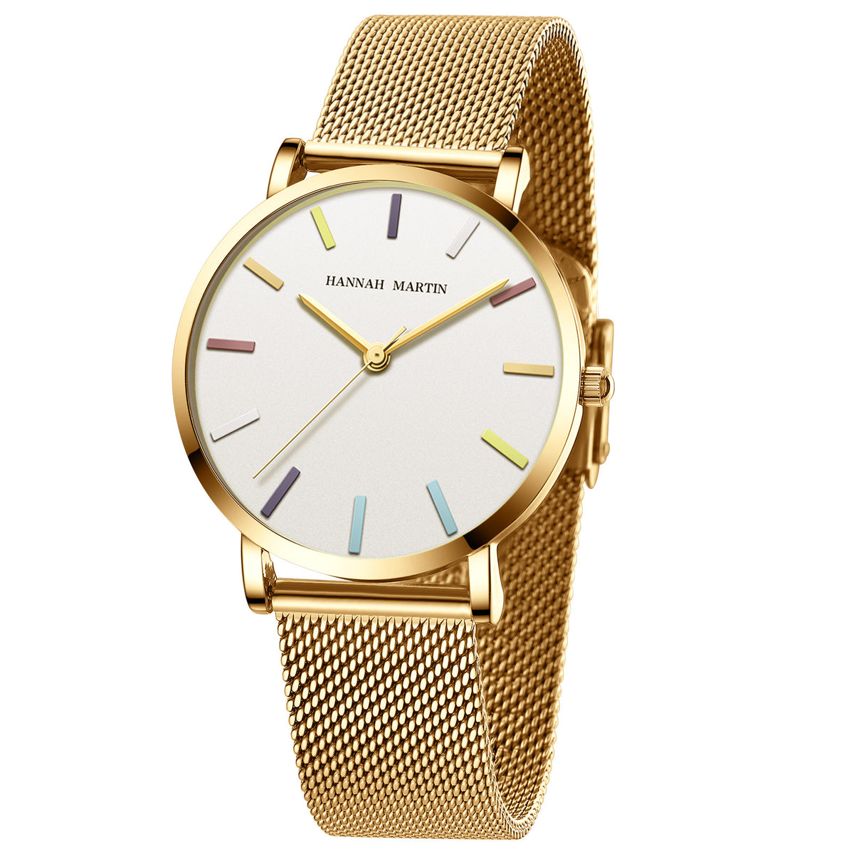 Orologio da donna impermeabile arcobaleno