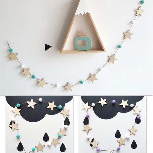 Charm stella pom-pom
