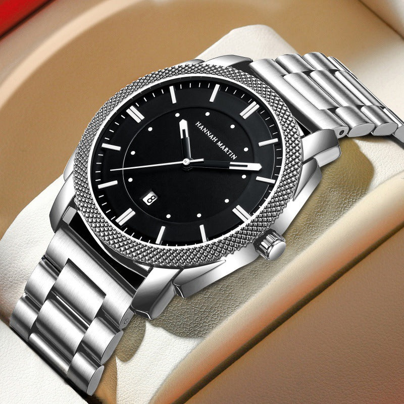Orologio uomo acciaio impermeabile
