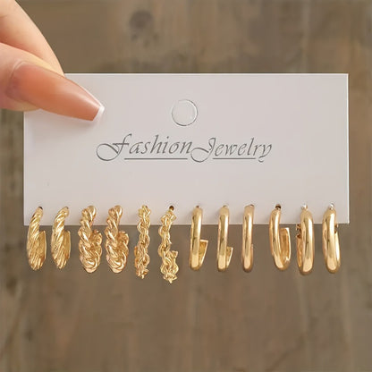 Set orecchini quadrati