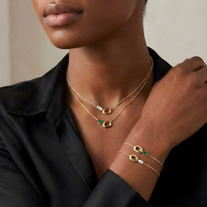 Collana smeraldo