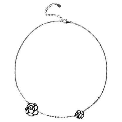 Collana camelia choker