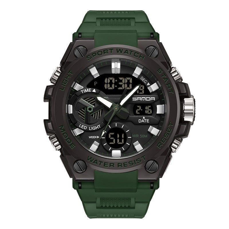 Orologio digitale sportivo luminescente