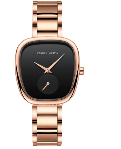 Orologio in acciaio con cinturino mesh