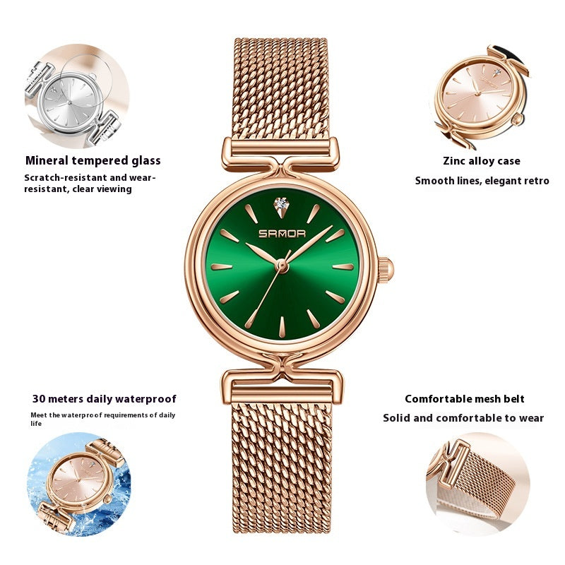 Orologio donna maglia retrò