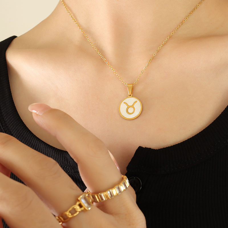 Collana conchiglia zodiaco