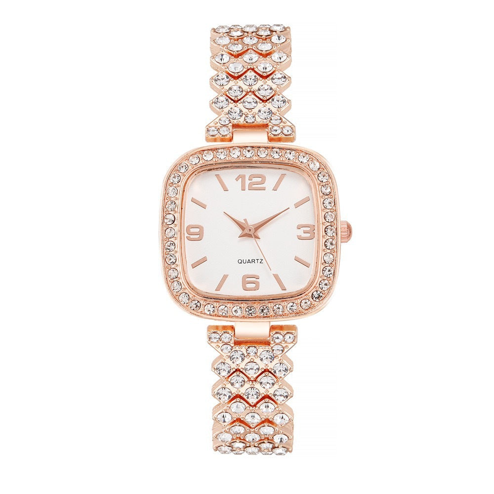 Orologio quadrato braccialetto