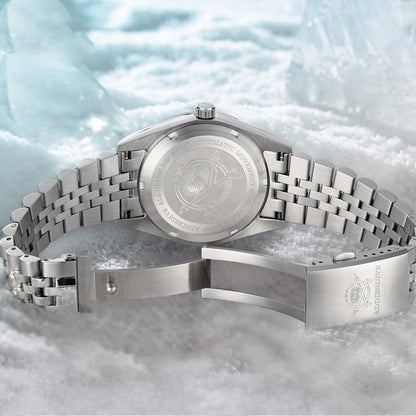 Orologio meccanico impermeabile automatico luminescente