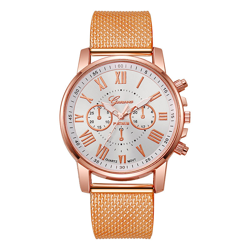 Orologio donna numeri romani semplice