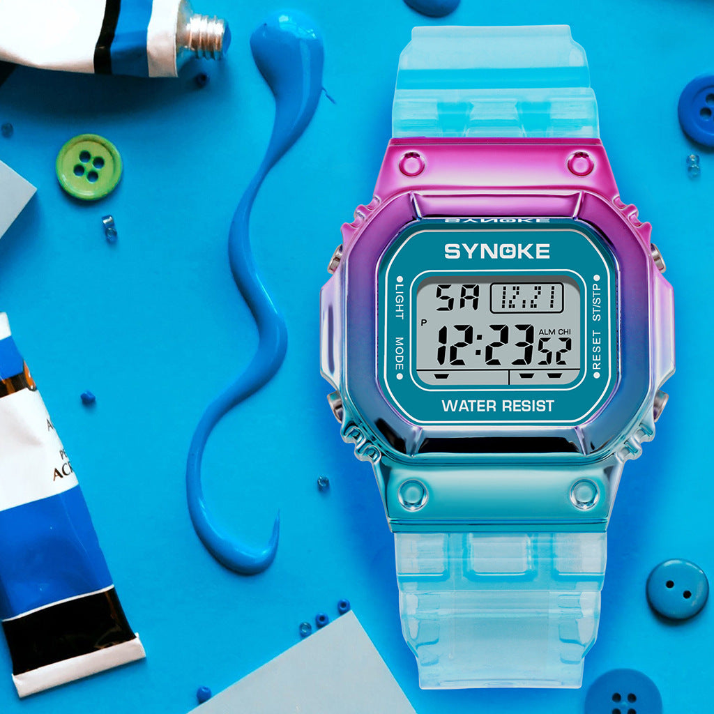 Orologio Digitale Multicolore