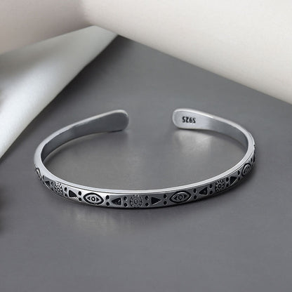 Bracciale argento charm vintage