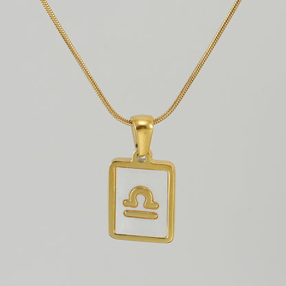 Collana costellazione acciaio