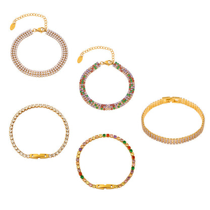 Bracciale acciaio titanio francese