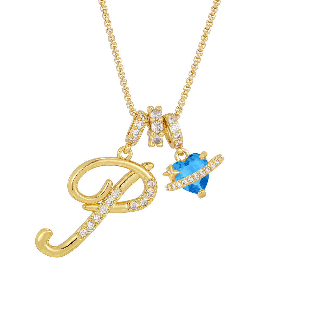 Collana lettere alfabeto da bambina