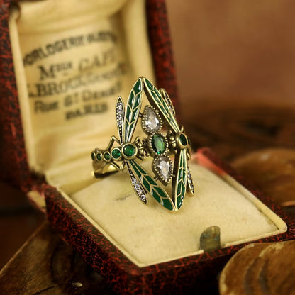 Anello libellula donna vintage