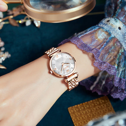 Orologio donna impermeabile lusso leggero