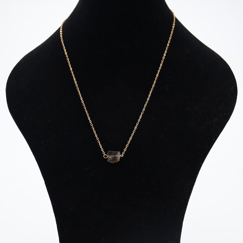 Collana pietra naturale cristallo