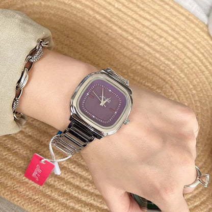 Orologio donna acciaio quadrante grande