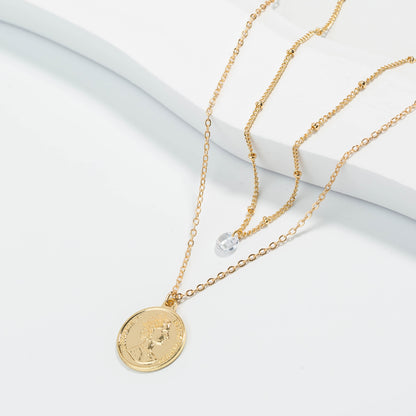 Collana multistrato zirconi