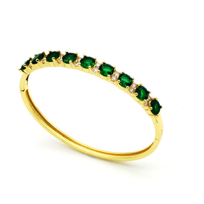 Braccialetto zircone colorato da donna