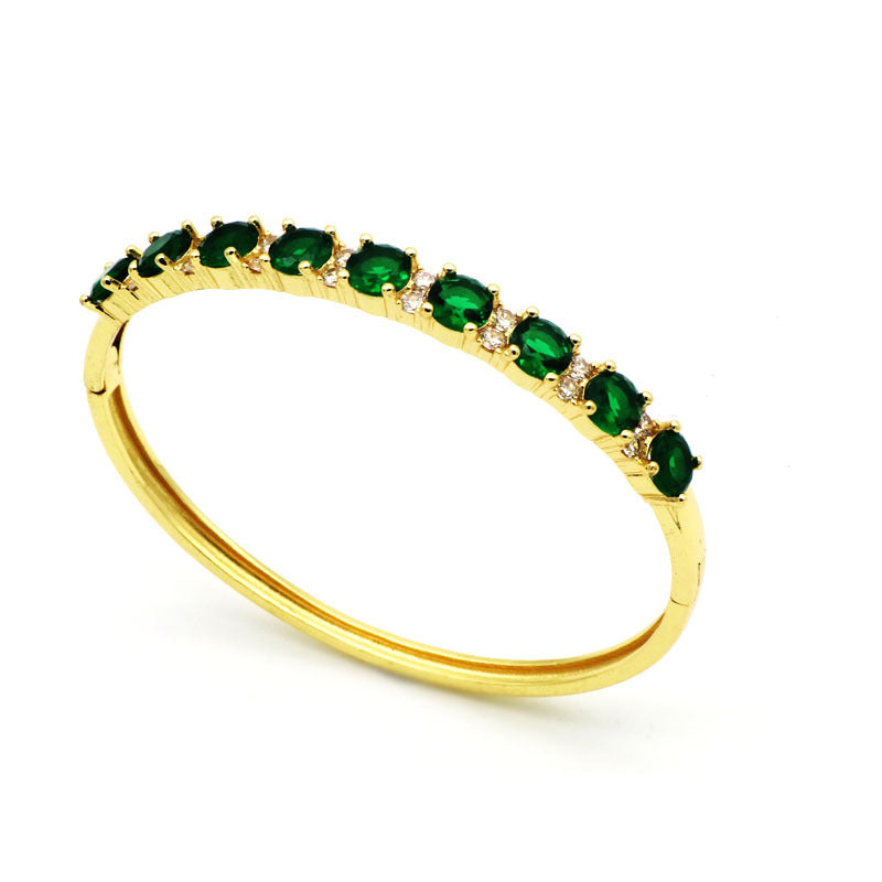 Braccialetto zircone colorato da donna