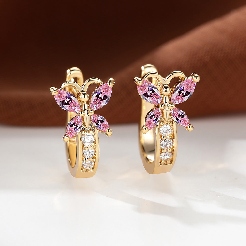 Anello fiocco cristallo