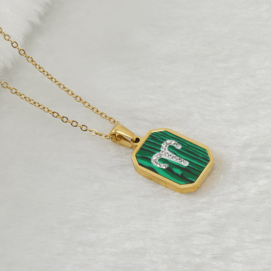 Collana Costellazioni Malachite