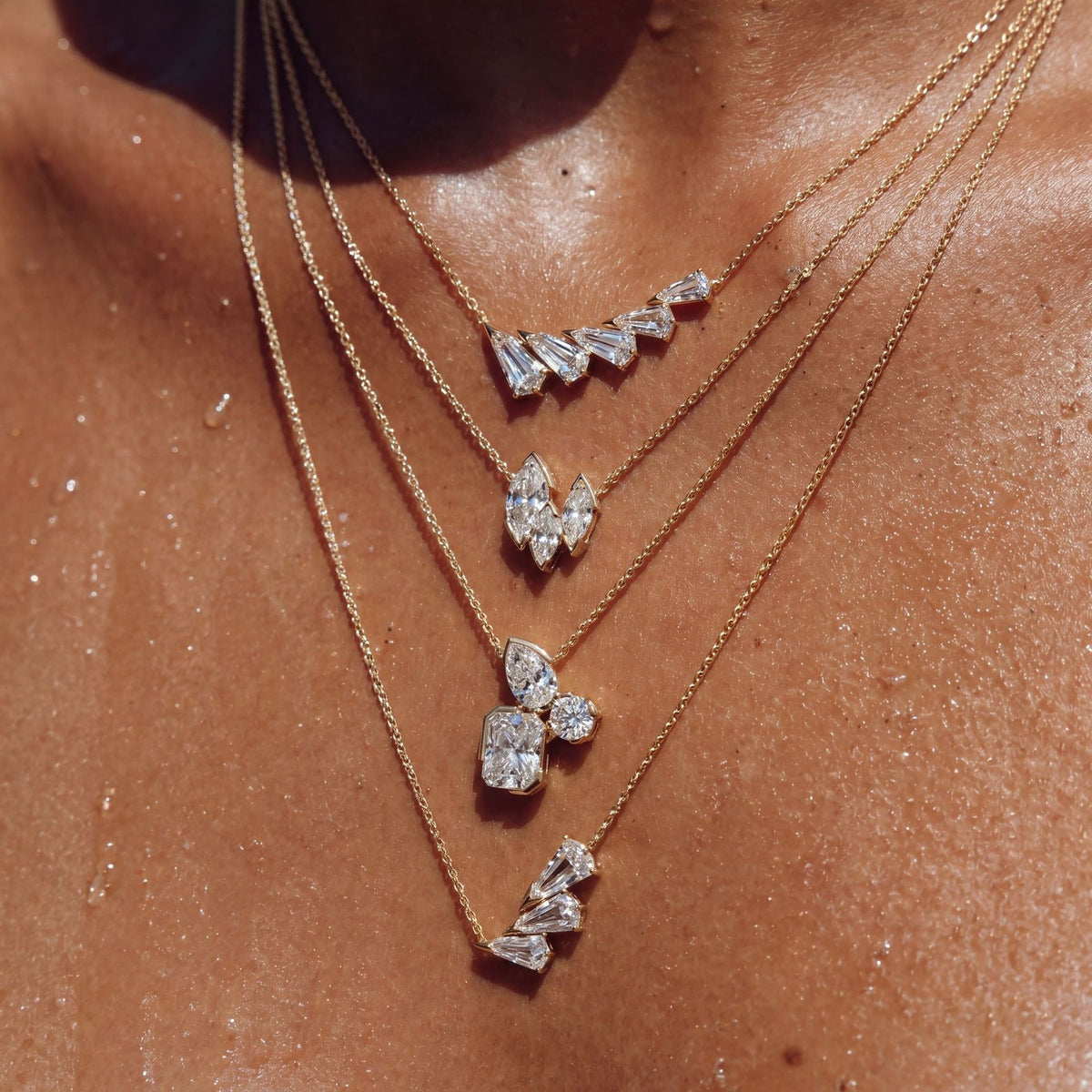 Collana pietre miste