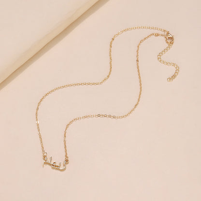 Collana con lettera araba