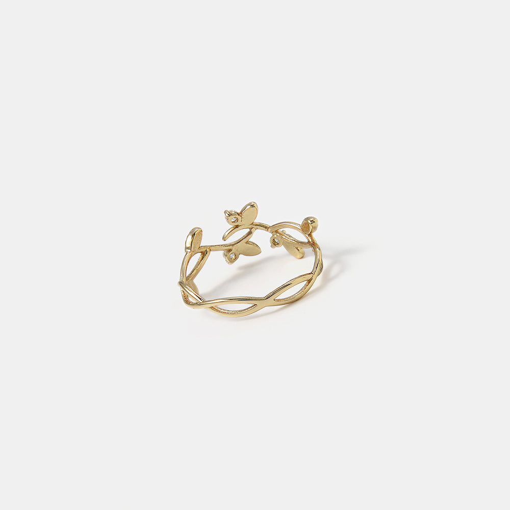 Anello ghirlanda rame