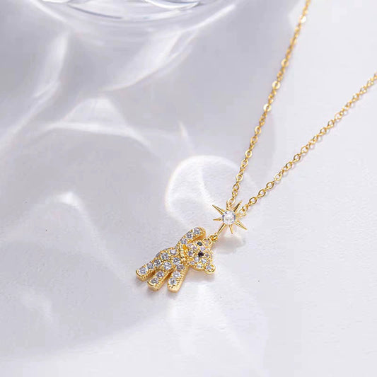 Collana Pendente Orso