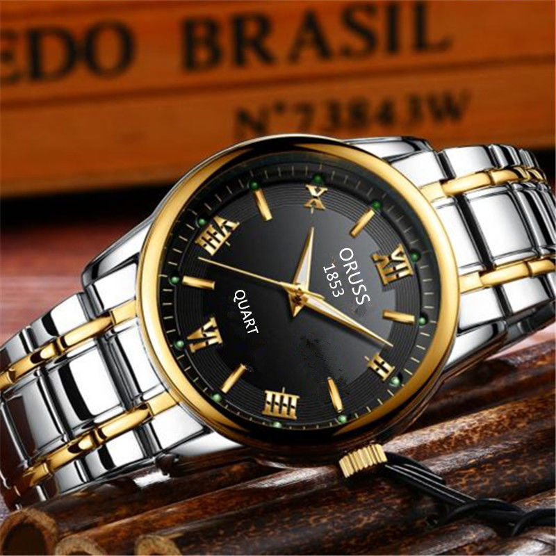 Orologio uomo automatico con calendario impermeabile