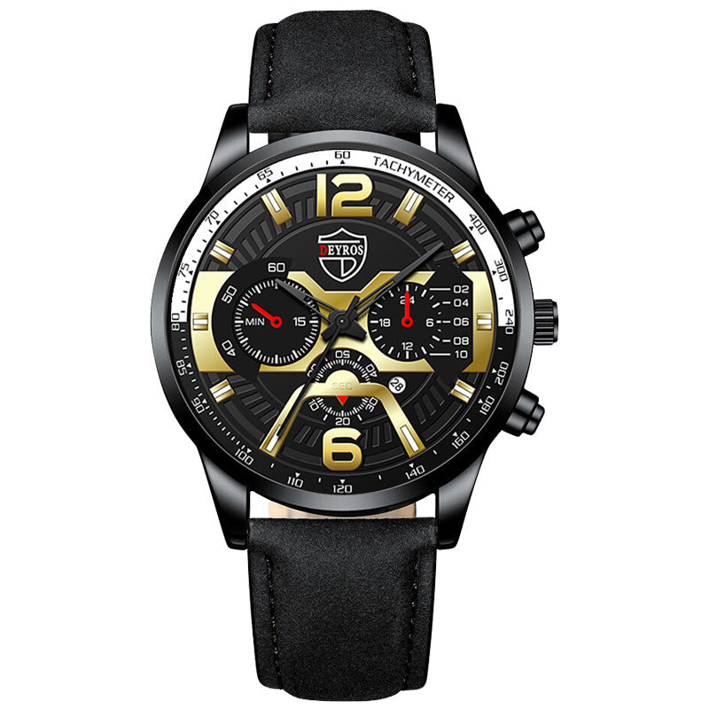 Orologio uomo calendario inox