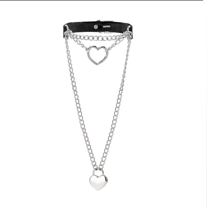 Collana Pelle Geometrica