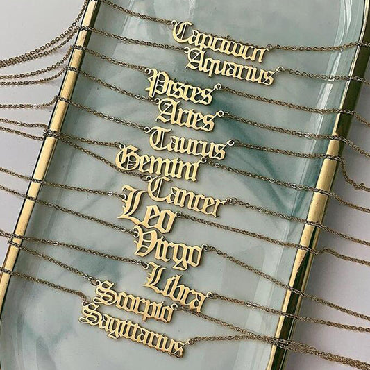 Collana Zodiaco stile antico