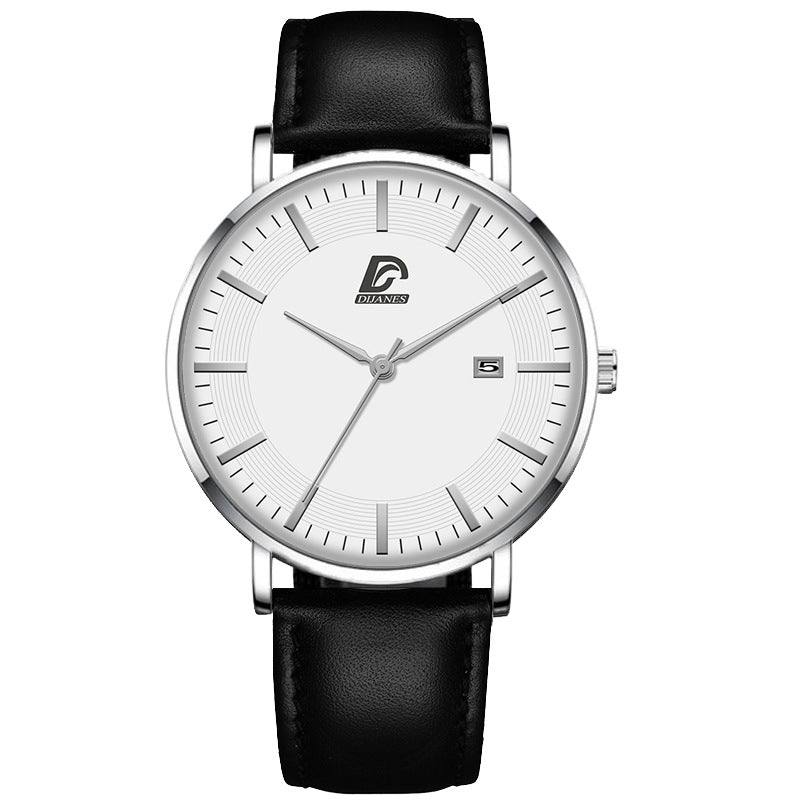 Orologio uomo con calendario cinturino