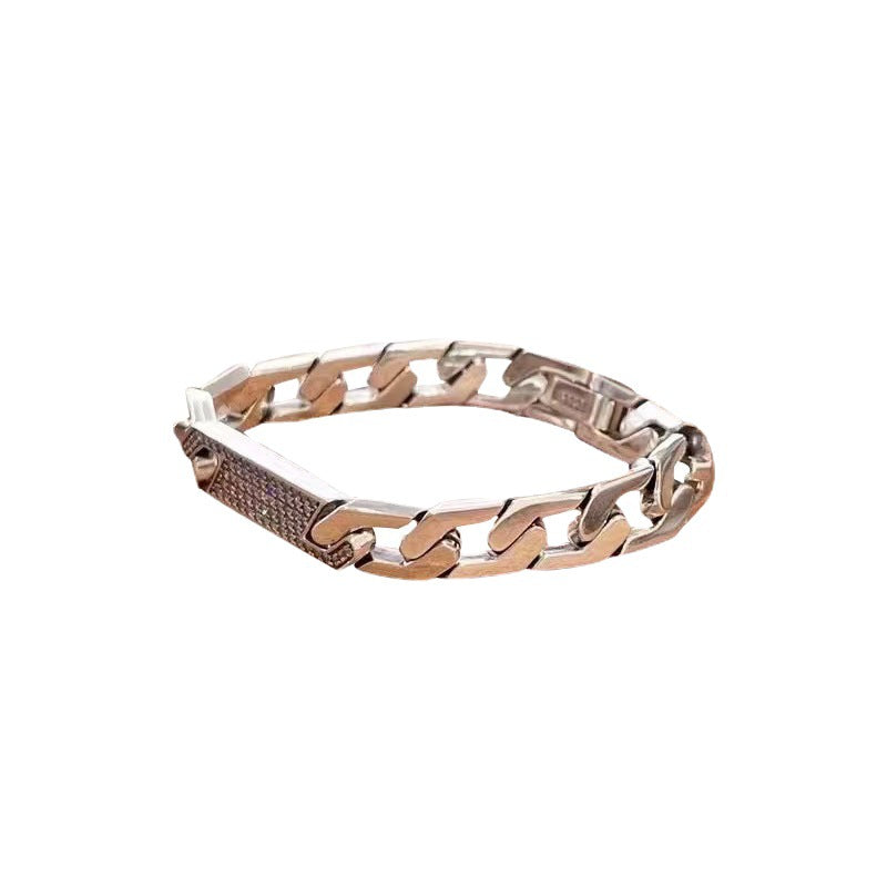 Bracciale Geometrico Irregolare Industriale