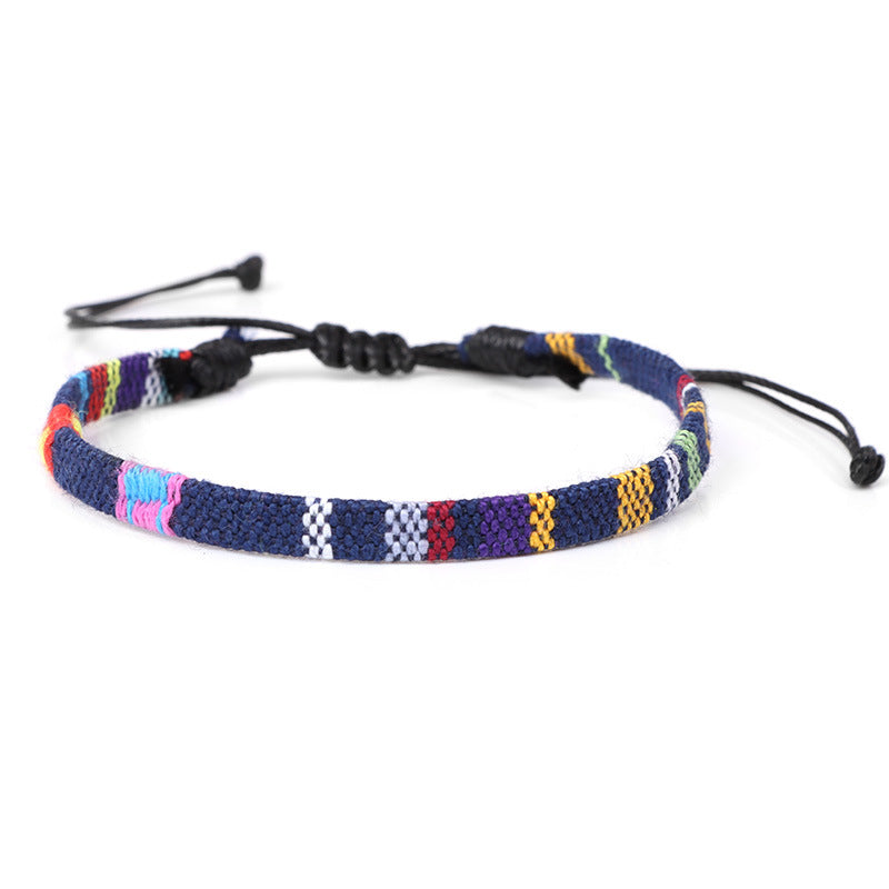 Braccialetto boho iridescente