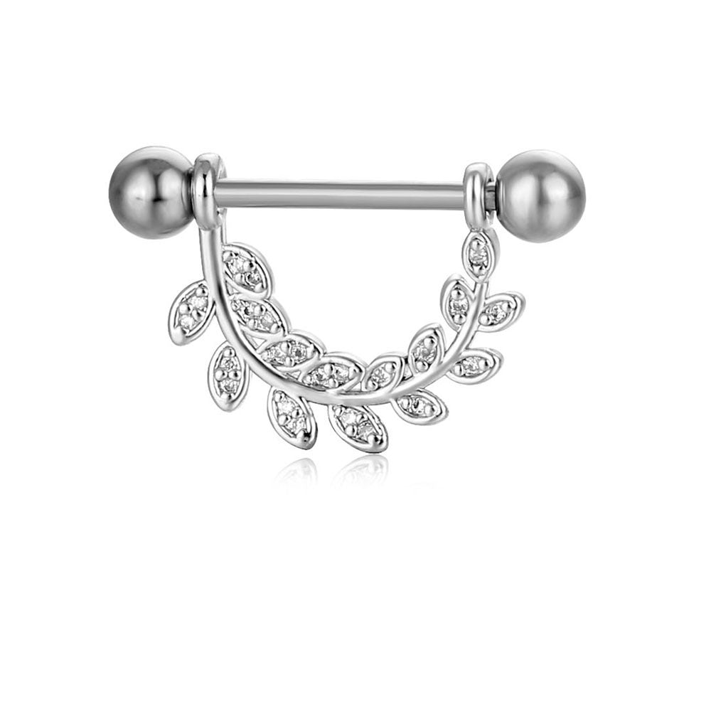 Anello zircone traforato