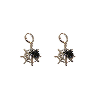 Orecchini geometrici con diamanti