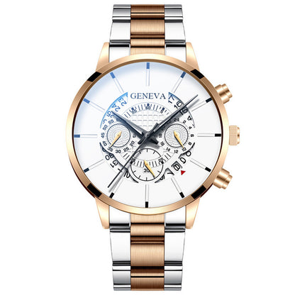 Orologio acciaio con calendario