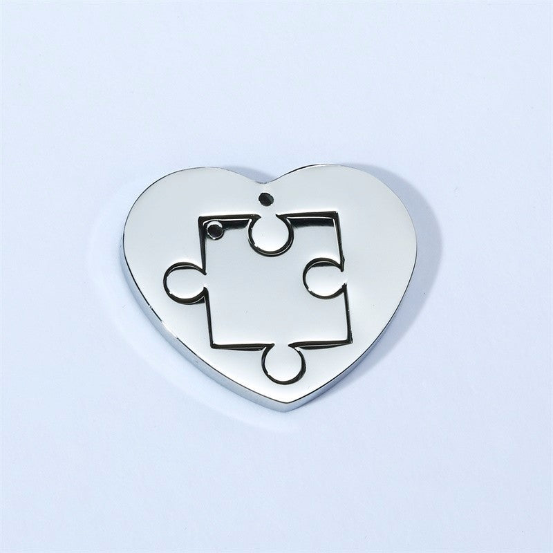 Ciondolo coppia puzzle