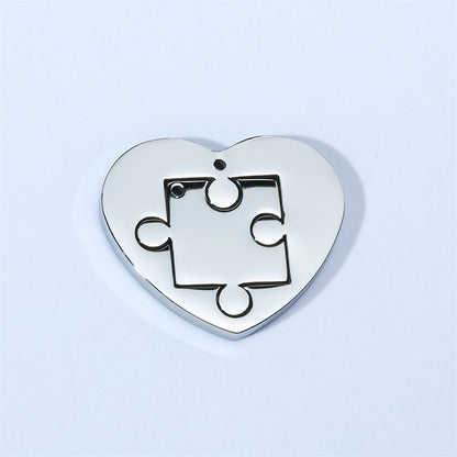 Ciondolo coppia puzzle